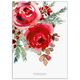 Corner Roses Holiday Photo Moving Announcements Image 2 of 2